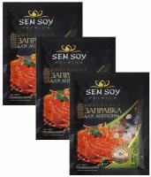 Sen Soy Корейская заправка для моркови, 3 пакетика по 80г