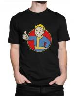 Футболка с принтом Игра Fallout / Vault Boy / Волт-Бой / Мужская