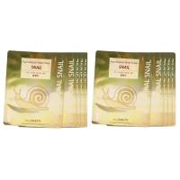 Маска тканевая с муцином улитки The Saem Pure Natural Mask Sheet Snail 10шт