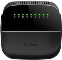 Маршрутизатор беспроводной D-Link DSL-2740U/R1A черный