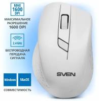 Мышь беспроводная Sven RX-325 Wireless White