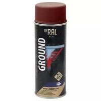 Грунтовка INRAL Ground антикоррозийная, 0.4 л, красный RAL3009