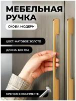 Мебельная ручка скоба 