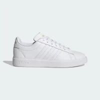 Кроссовки adidas, размер 7 UK, белый, золотой