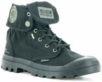 Ботинки мужские Palladium Pampa Baggy Supply 77964-008 текстильные с отворотом черные