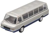 Zil 118K (ussr russian) silver/dark blue | зил 118К автолегенды СССР #68 серебристый с тёмно-синим