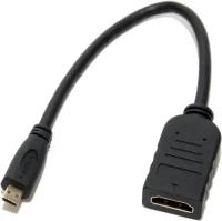 Видео адаптер 5Bites BC-HDM2AF переходник HDMI-f на microHDMI-m - кабель 0.15 метра