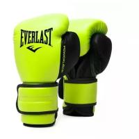 Перчатки тренировочные Everlast Powerlock PU 2 12oz сал