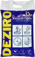 Жидкие обои DEZIRO. ZR09-1000. 1кг, оттенок Светло-Золотой