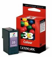 Картридж для принтера Lexmark 18C0033, № 33, цветной, оригинал