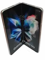 Игрушка телефон-раскладушка Samsung Galaxy Z Fold3 silver 7,6 смартфон игрушка SM-F926B игровой телефон не музыкальный статичный Z Fold 3