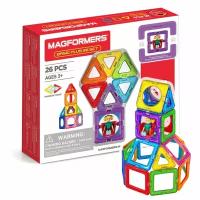 Магнитный конструктор MAGFORMERS Basic Plus Set - Девочка 27 дет. 715014-Д