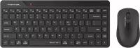 Комплект клавиатура+мышь A4Tech Fstyler FG2200 Air черный/черный (fg2200 air black)