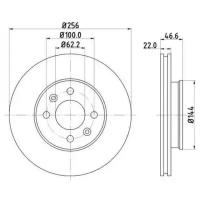 Диск тормозной перед Nisshinbo ND6004K