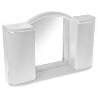 Шкафчик зеркальный для ванной комнаты Argo, цвет снежно-белый