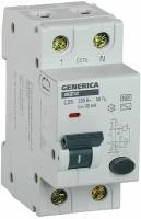 Дифференциальный автомат IEK АВДТ 32 Generica (MAD25-5-025-C-30) 25A 30мА 6kA 2П (C)