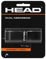 Обмотка для ручки ракетки HEAD Grip Dual Absorbing x1 Black 285034