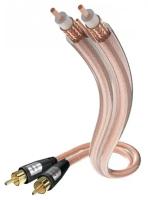 Кабель межблочный Inakustik Star Audio Cable, 2RCA-2RCA, 0.75 м