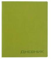 Дневник универсальный, для 1-11 класса Vivella, обложка искусственная кожа, салатовый