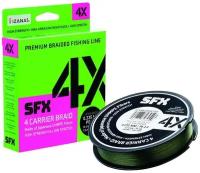 Sufix Леска плетеная (шнур) SUFIX SFX 4X (SFX4B128GR150Y (135 м 0,128мм) )