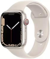 Умные часы Apple Watch Series 7 45 мм Aluminium Case, сияющая звезда