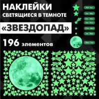 Светящиеся наклейки в темноте 