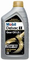 75W-90 1L Delvac 1 Gear Oil Ls Масло Трансмиссионное Синтетическое Класс Вязкости Mobil арт. 153469