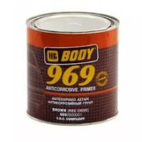 Body 969. Грунт антикоррозийный однокомпонентный 1К, коричневый, 1кг