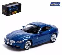 Машина металлическая BMW Z4, 1/43, цвет синий, 1 шт