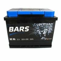 Аккумулятор Bars 62 Ач 550А обратная полярность