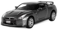 Машинка 2009 Nissan GTR R35 серая металл инерция Kinsmart