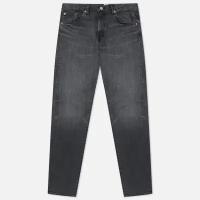 Мужские джинсы Edwin Slim Tapered Kaihara Black x Black Stretch Denim Green x White S 397900