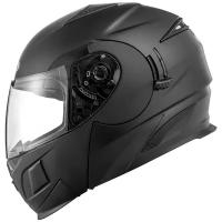 Шлем модуляр ZEUS ZS-3020, мат черный, размер XL