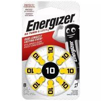 Energizer Zinc Air 10, в упаковке: 8 шт