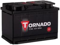 Автомобильный аккумулятор TORNADO 6CT-77 N (арт. 577111080)