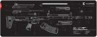 Коврик для чистки оружия и компьютерной мыши АК-12 Калашников