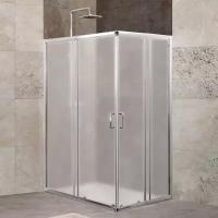 Душевой уголок BelBagno UNIQUE-AH-2-100/115-75/90-P-Cr