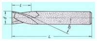 Фреза Шпоночная d 5,0х12х38 ц/х ВК8 цельная \