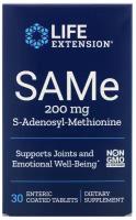 Таблетки Life Extension SAMe, 90 г, 200 мг, 30 шт