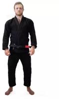 Кимоно для джиу-джитсу tatami fightwear, размер A4, черный