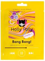 Holly Polly Тканевая маска Витаминная с витамином С и ягодами асаи Bang Bang!