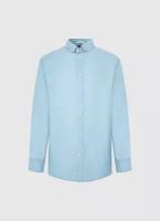 Рубашка для мужчин Pepe Jeans London цвет: голубой размер: XL