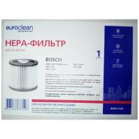 HEPA фильтр EURO Clean BGSM-1230 из полиэстера (синтетика) для пылесоса BOSCH Тип 2 607 432 001