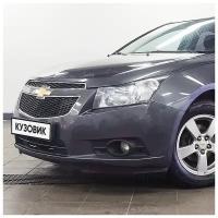 Бампер передний в цвет кузова Chevrolet Cruze Шевроле Круз (2009-2012) GQK - Smokey Grey - Серый