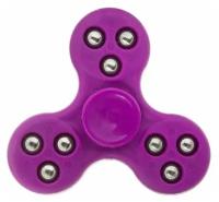 Спиннер пластик мульти фиолетовый Roller ball Fidget Spinner- violet Color PACK 9х9*1,1 см
