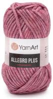 Пряжа для вязания YarnArt 'Allegro Plus' 100гр 110м (16% шерсть, 28% полиамид, 56% акрил) (702 темно-розовый меланж), 5 мотков