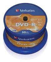Диски DVD-R Verbatim 50шт cake