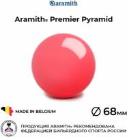 Бильярдный шар-биток 68 мм Арамит Премьер Пирамид / Aramith Premier Pyramid 68 мм розовый 1 шт