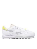 Кроссовки Reebok Classic Leather, размер 9,5 US, белый, серый