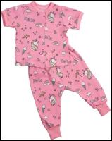 Комплект одежды Совенок Дона, размер 56-86, розовый